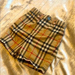 Baby Burberry shorts “12 mo”